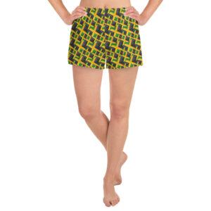 Jamaika Fraen Recycléiert Shorts