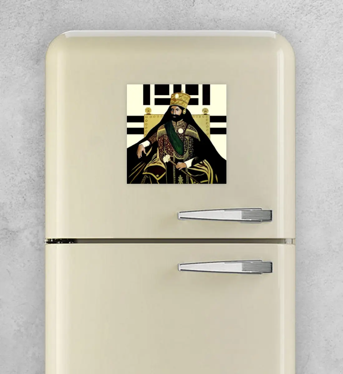 Jah Rastafari Haile Selassie Aufkleber Jah Rastafari Haile Selassie Aufkleber - Sticker-3