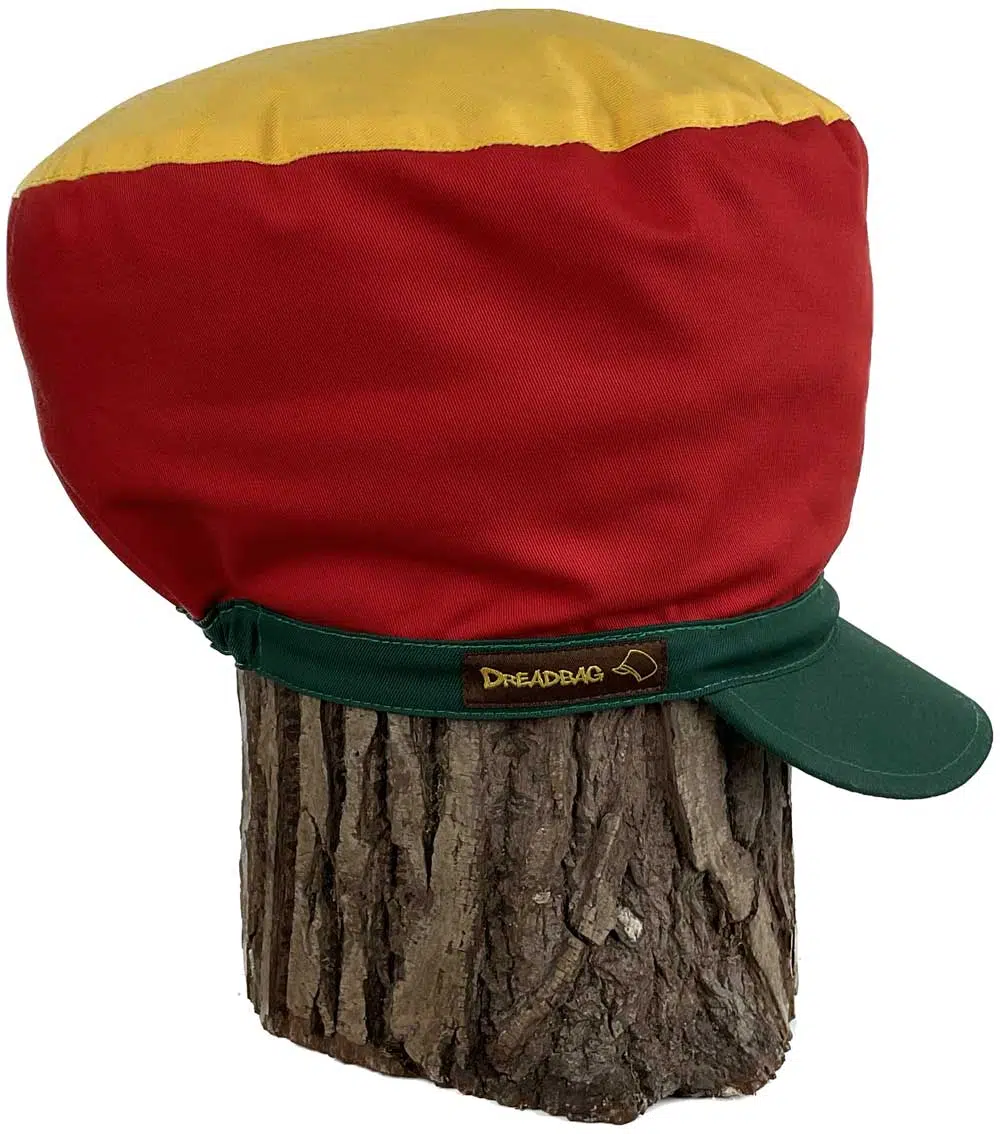Workerwear Dreadbag Canvas Rasta Cap XL Reggae Roots Workerwear Dreadlocks