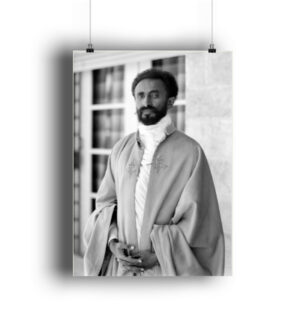 Póster Haile Selassie Jah rastafari - Retrato Póster