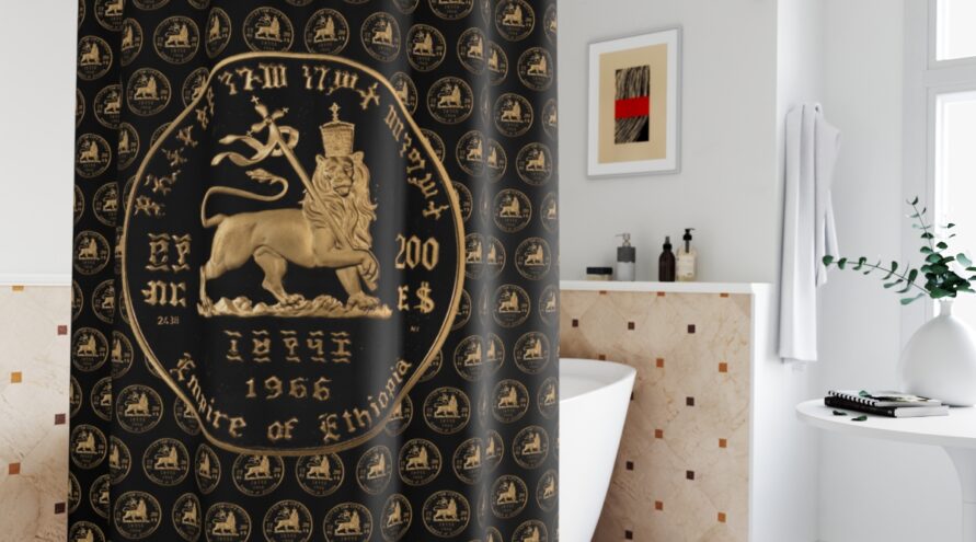 Lion of Judah Shower Curtain