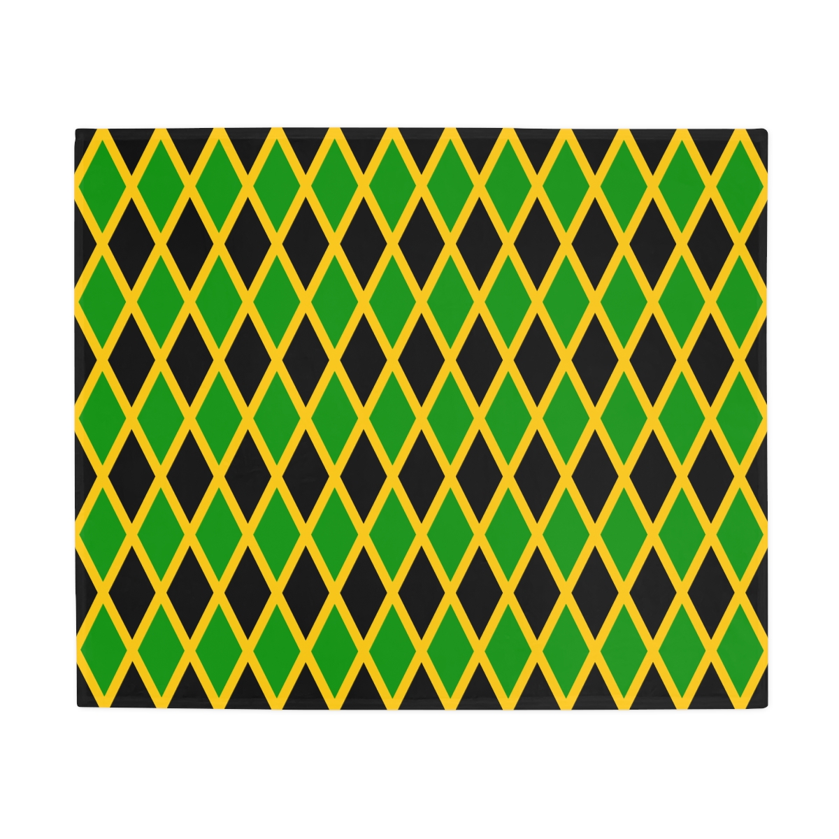 ผ้าห่มขนแกะขนนุ่มลายธงชาติจาเมกา