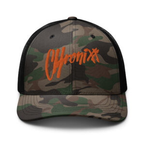 Cappellino da camionista mimetico Chronixx