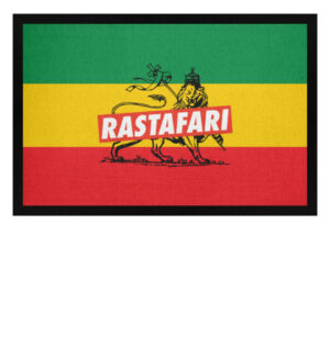 Rastafari Reggae Roots Doormat - Doormat with Rubber Edge-16