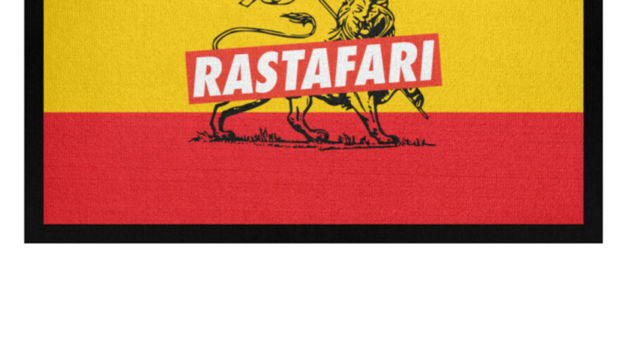 Rastafarian Reggae Roots doormat