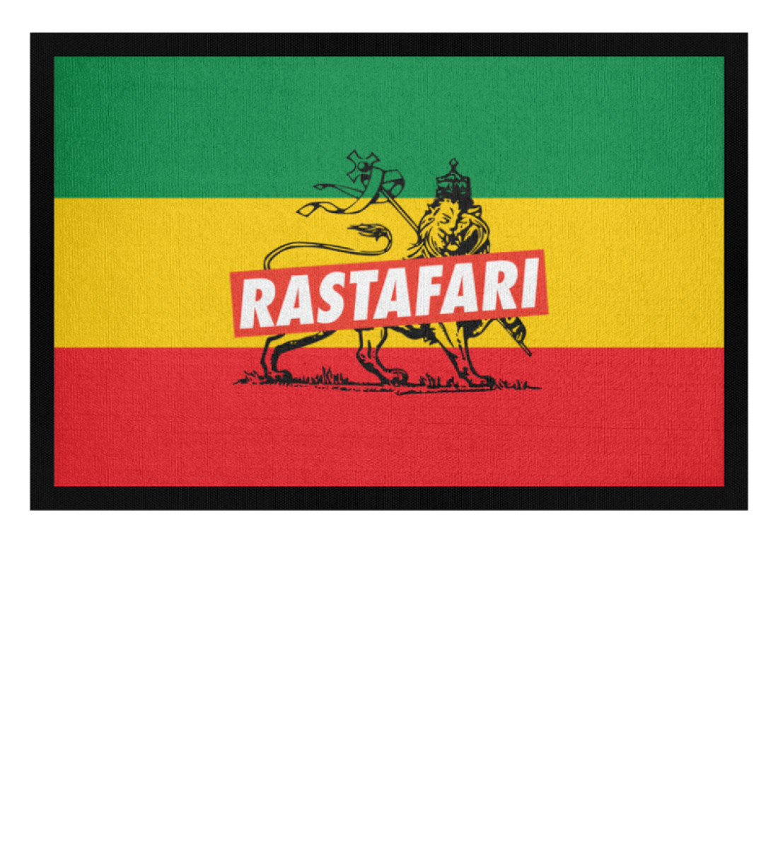 Rastafari Reggae Roots Fußmatte - Fußmatte mit Gummirand-16