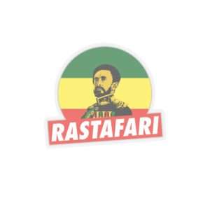 Naklejki Haile Selassie Jah Rastafarian Roots