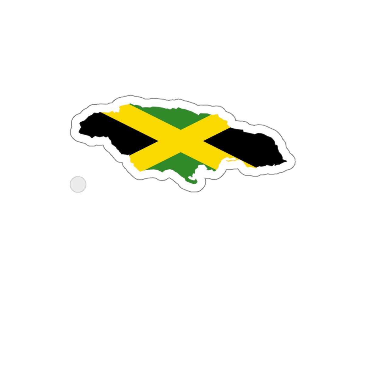 Stiker Akar Pulau Jamaika