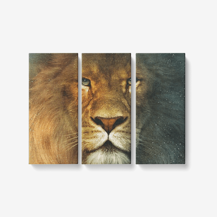 Lion of Judah Canvas Wall Art for Living Room
