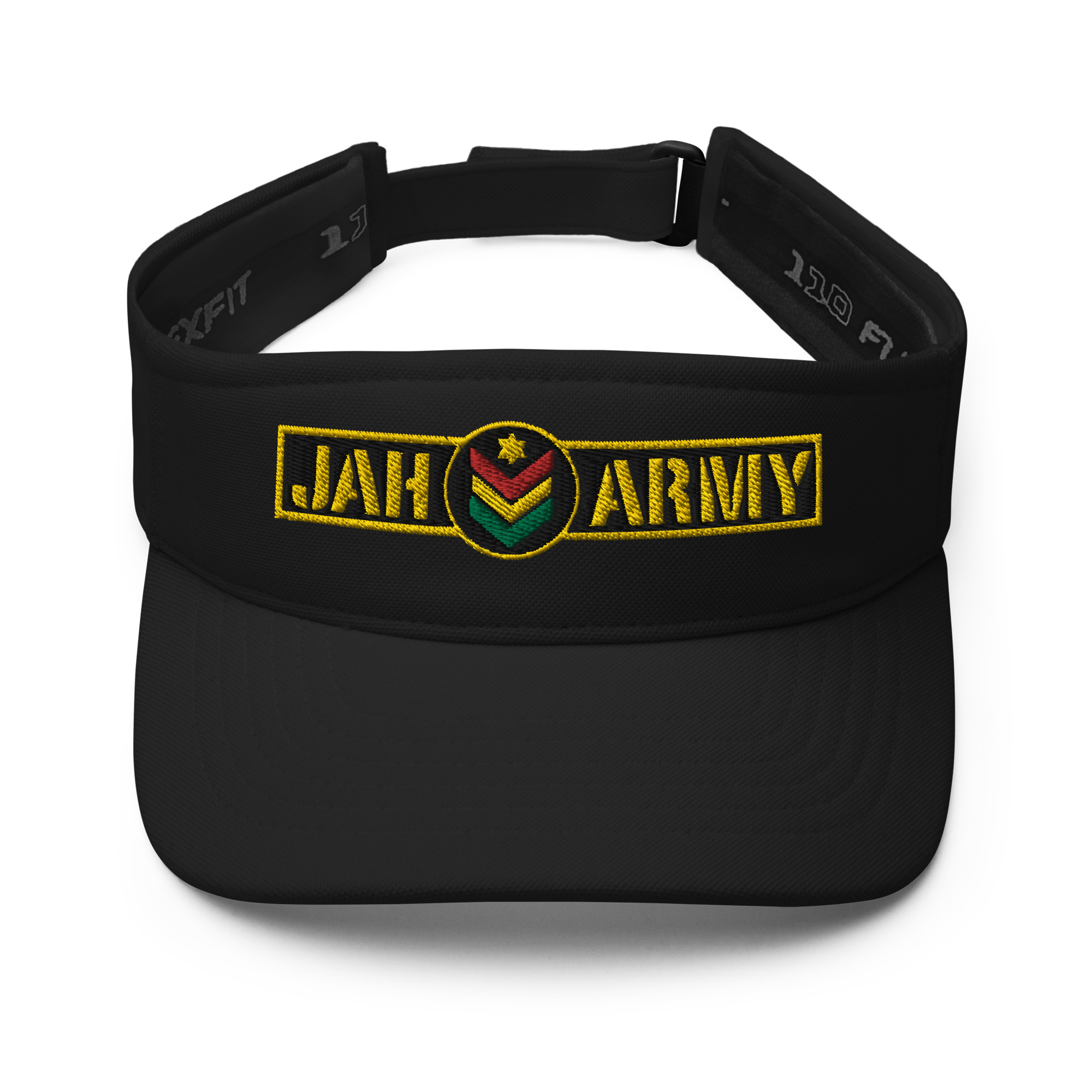Jah Army Rasta Visor Cap