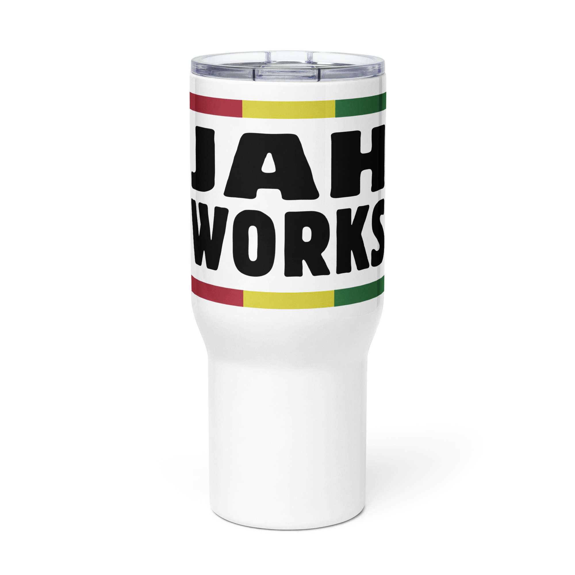 Jah Works Rasta Roots travel mug