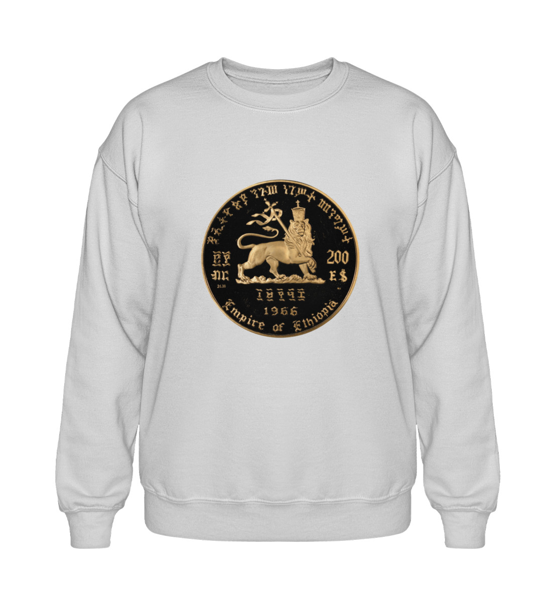 Lion of Judah Rasta Sweatshirt Fairwear Heavy Blend Sweatshirt-236