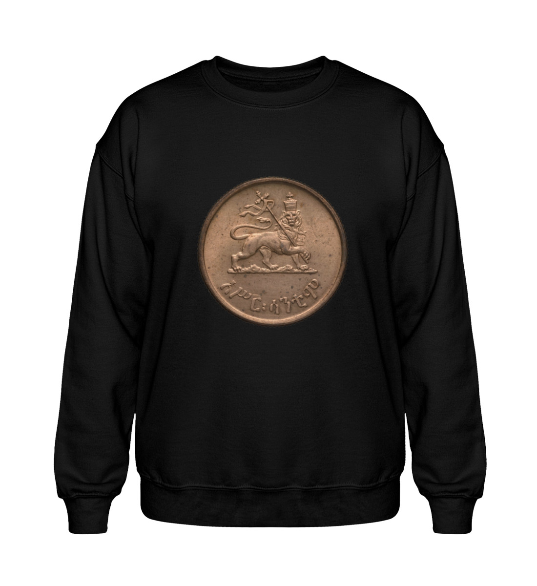 Sweatshirt Lion of Judah Rasta Fairwear Geansaí Cumasc Trom-16