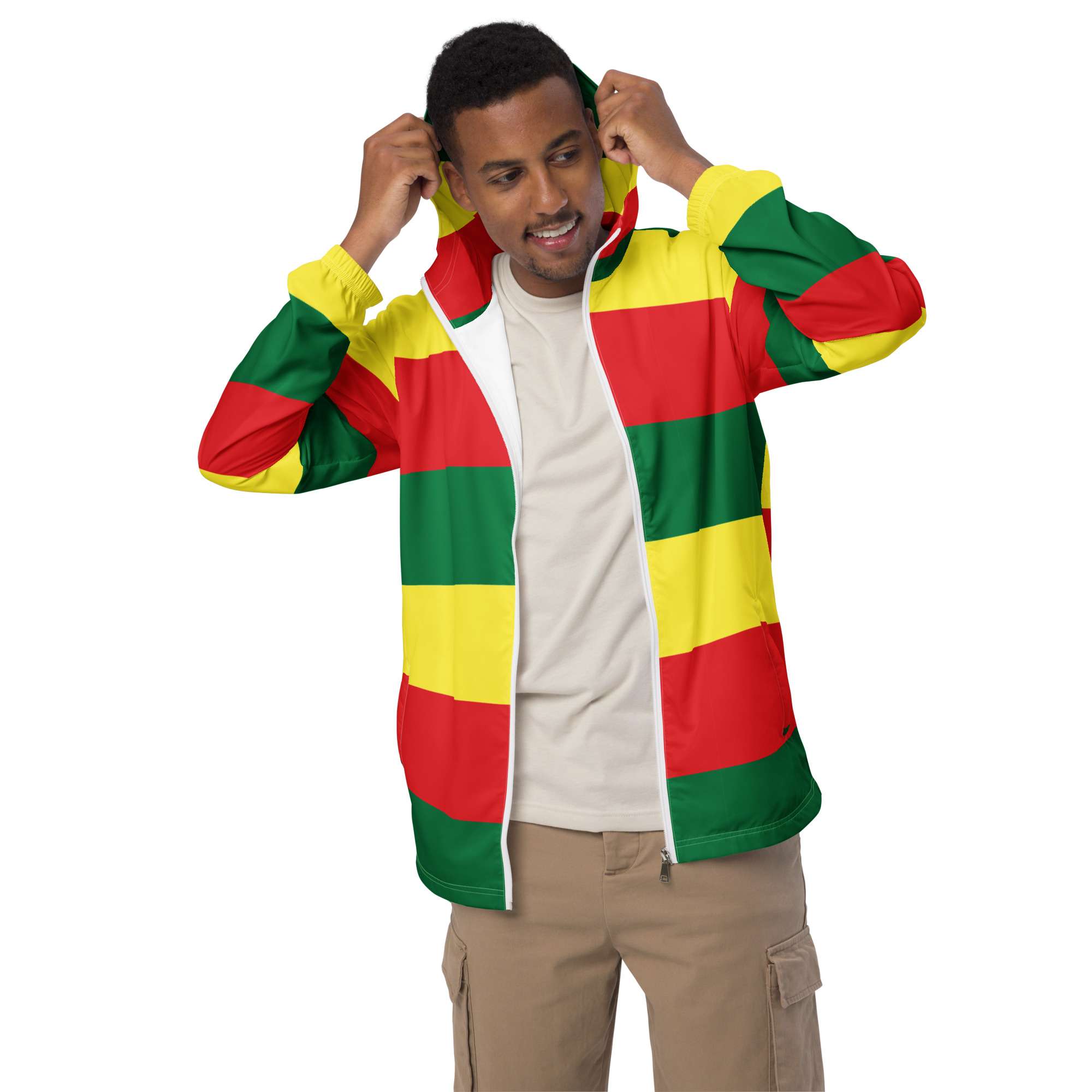 Køb Reggae Rasta jakke
