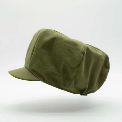 Rasta Cap green khaki - Rastafari Crown - Dreadlocks Hat Dreadhead Tam