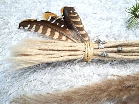 Dreadlocks Extensions Lichtblond 25-30cm ø4-6mm Dreads kaufen