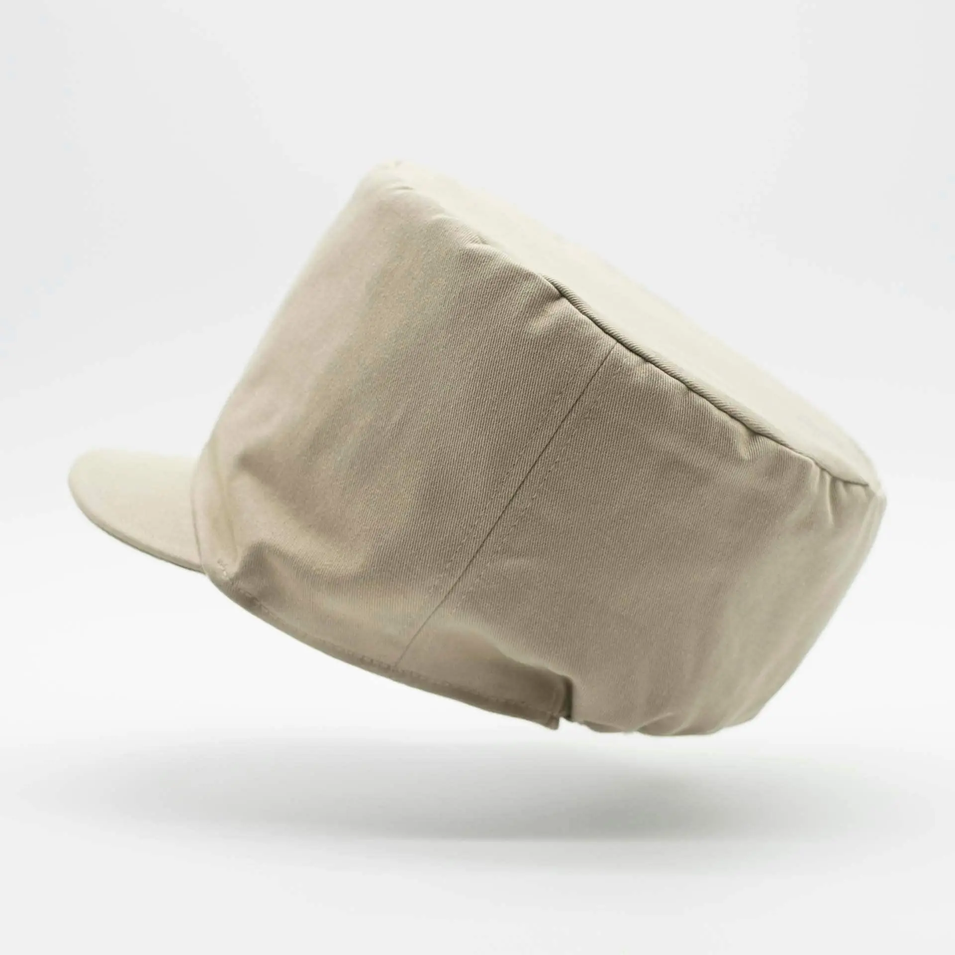 Dreadmütze Rasta Mütze für Dreadlocks aus beiger Baumwolle Rasta Cap