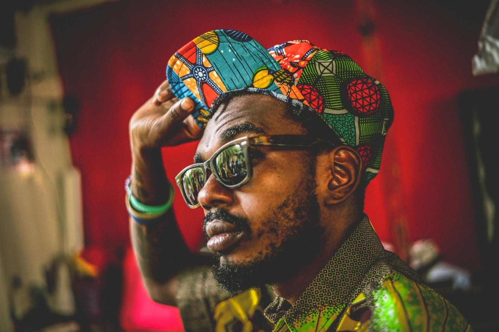 African Wax Print Mütze Baseball Cap