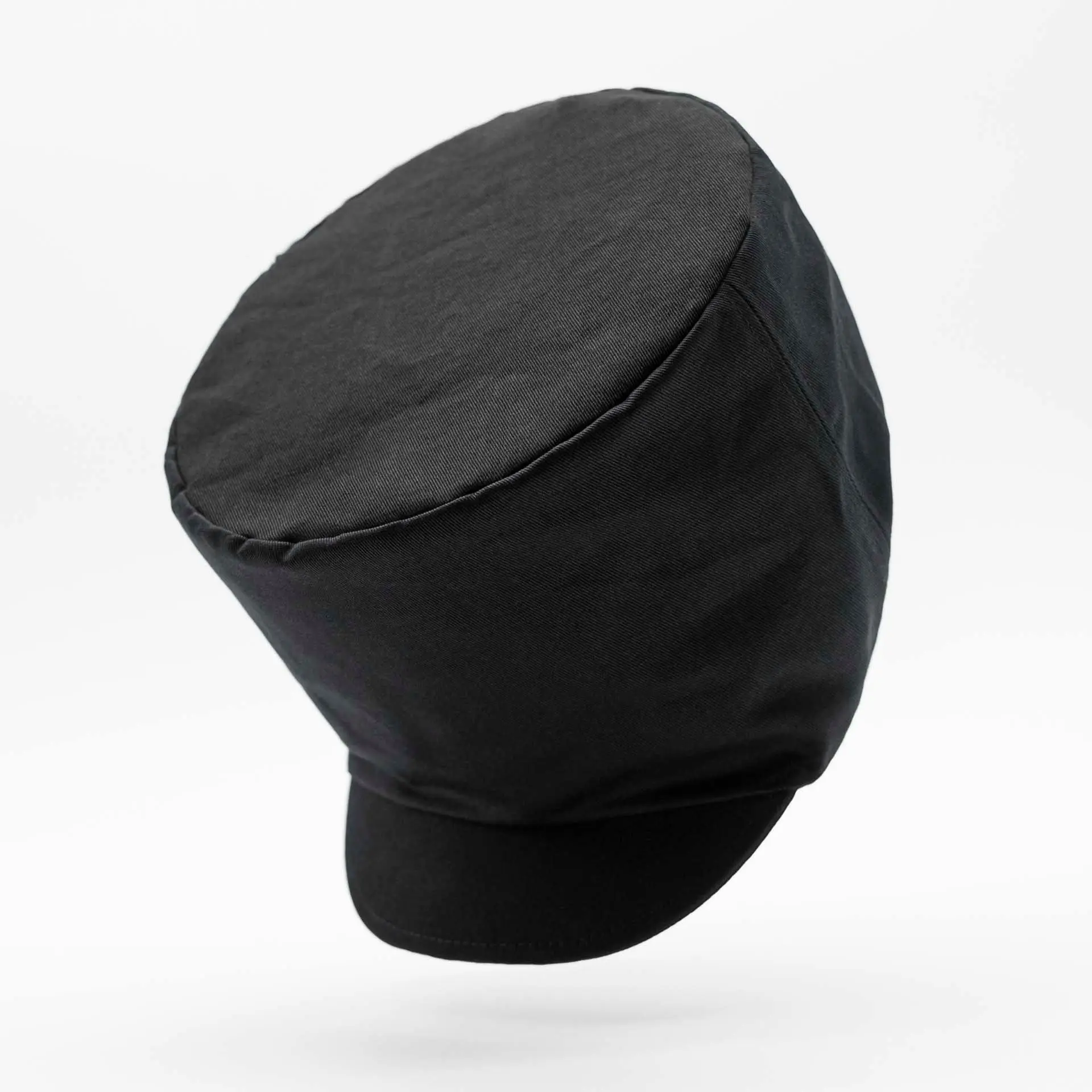 Dreadlocks Mütze Rasta Cap Dreadmütze Afro Tam Schwarz Canvas Rasta Cap Black