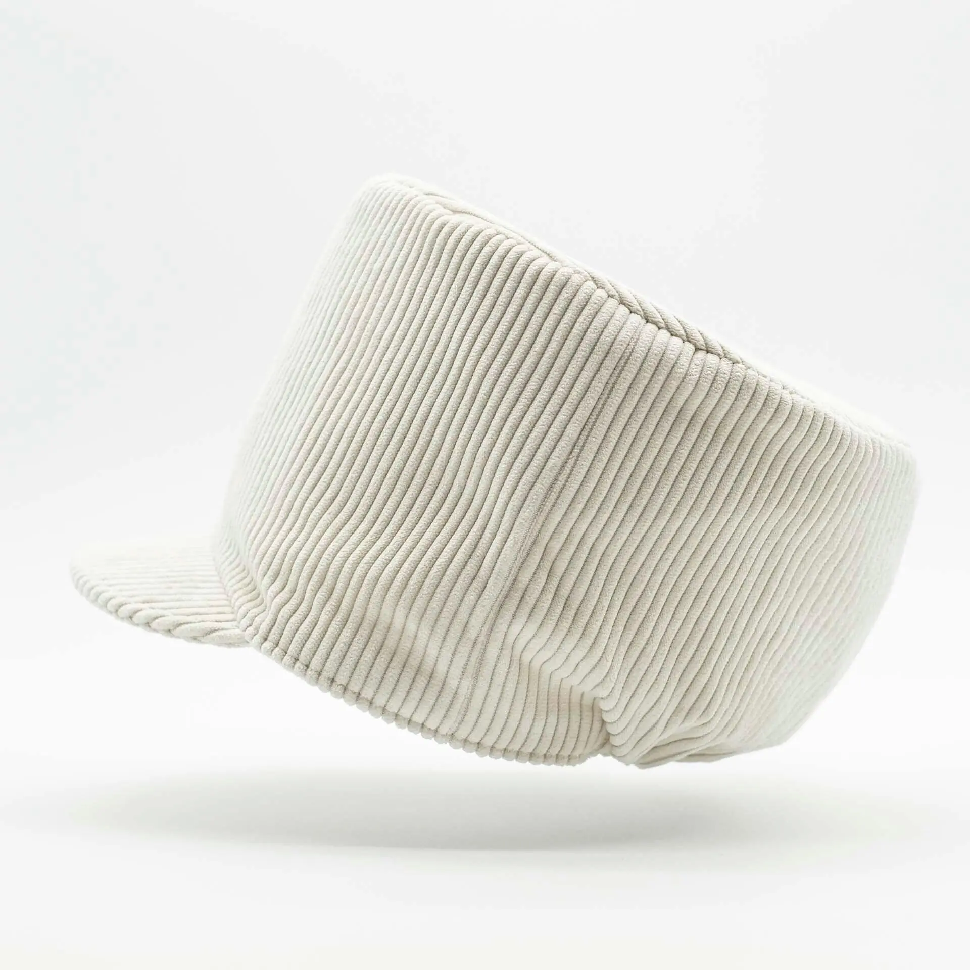 Rasta Cap Dreadlocks Mütze aus cremefarbenem Cord Dreadlocks Cap