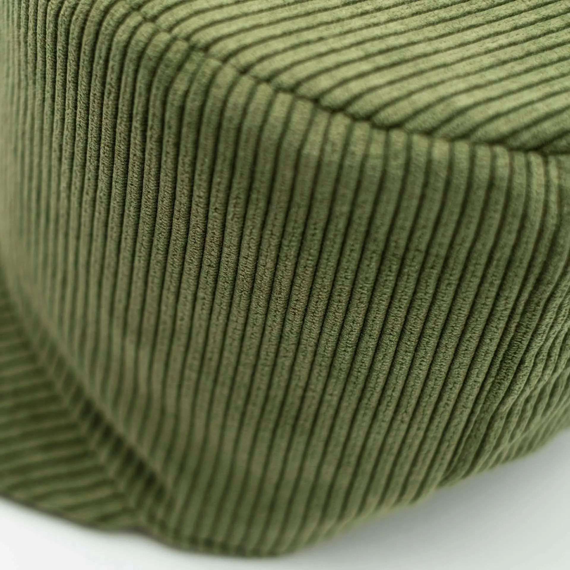 Dreadlocks Mütze für Dreadheads aus khakigrünem Cord Dreadmütze