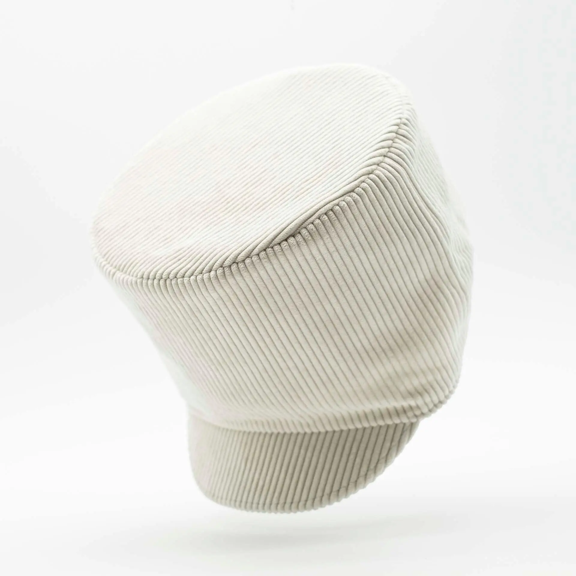 Rasta Cap Dreadlocks Mütze aus cremefarbenem Cord Rasta Cap XL