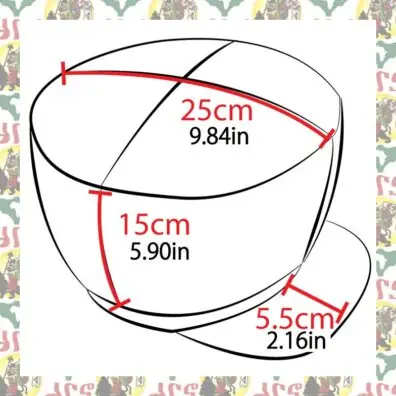 Rasta Cap – Rastafari Crown – Wendemütze – Dreadlocks Mütze XL – XXL Rasta Cap - Größentabelle