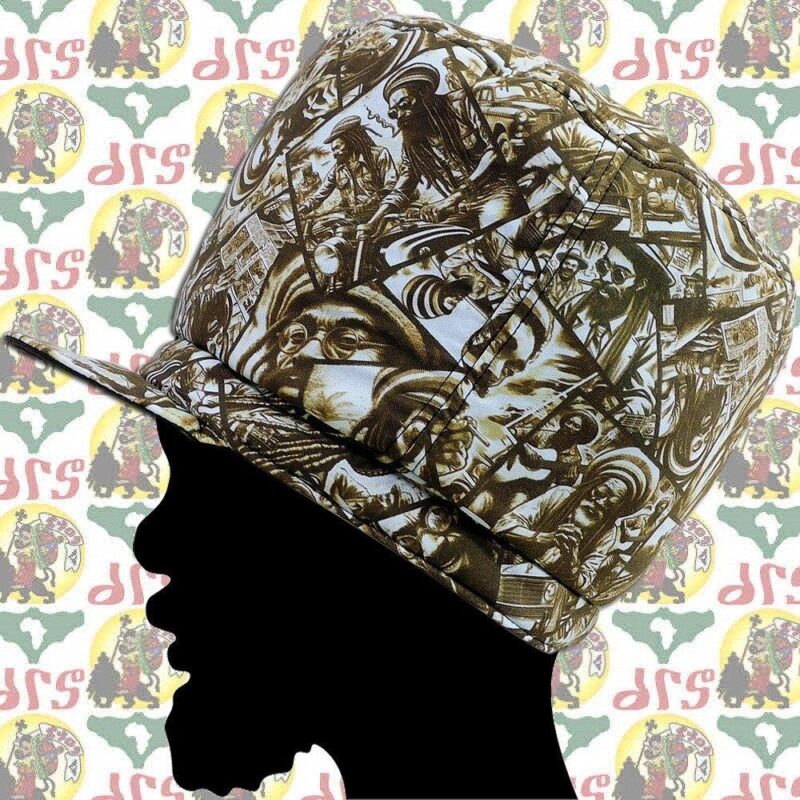 Rasta Cap – Rastafari Crown – Wendemütze – Dreadlocks Mütze XL – XXL Rastafari Crown