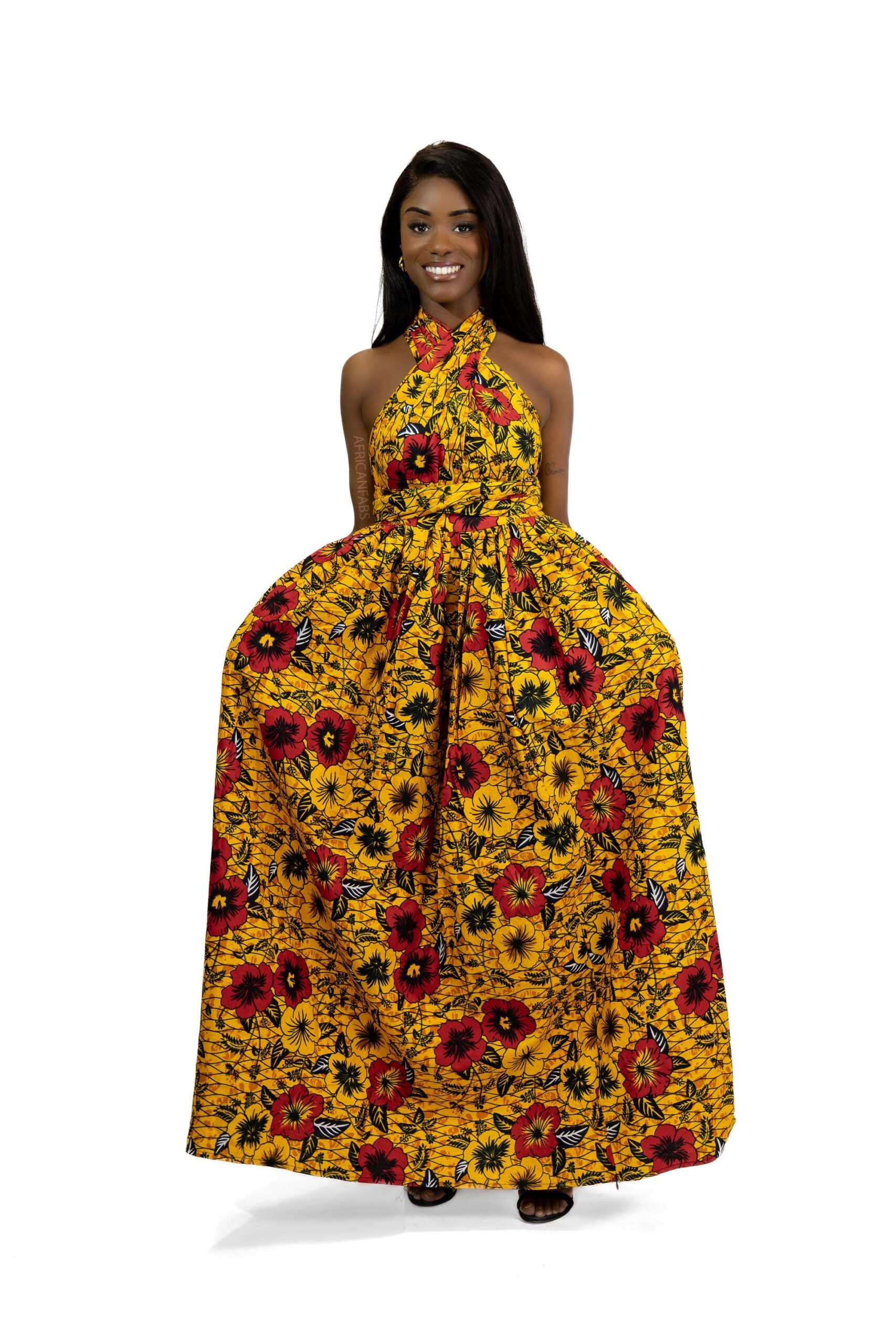 Afrika Ankara-Kleid – Kleidung im afrikanischen Stil