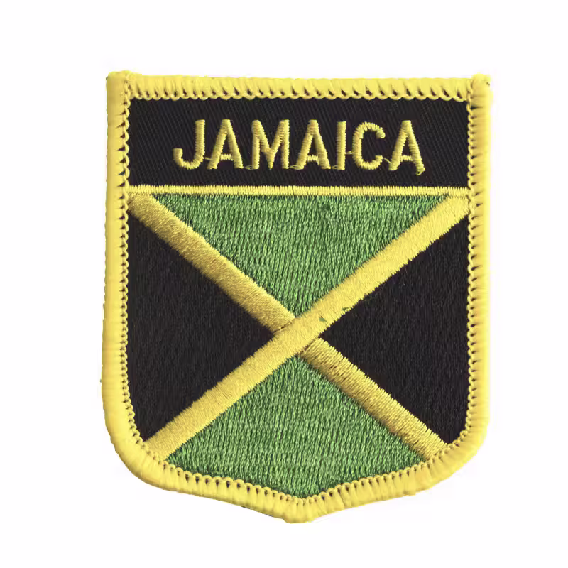 Jamaika Aufnäher