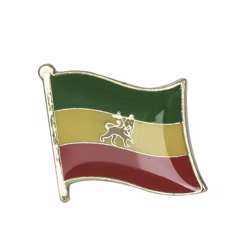Rasta Gold Pin