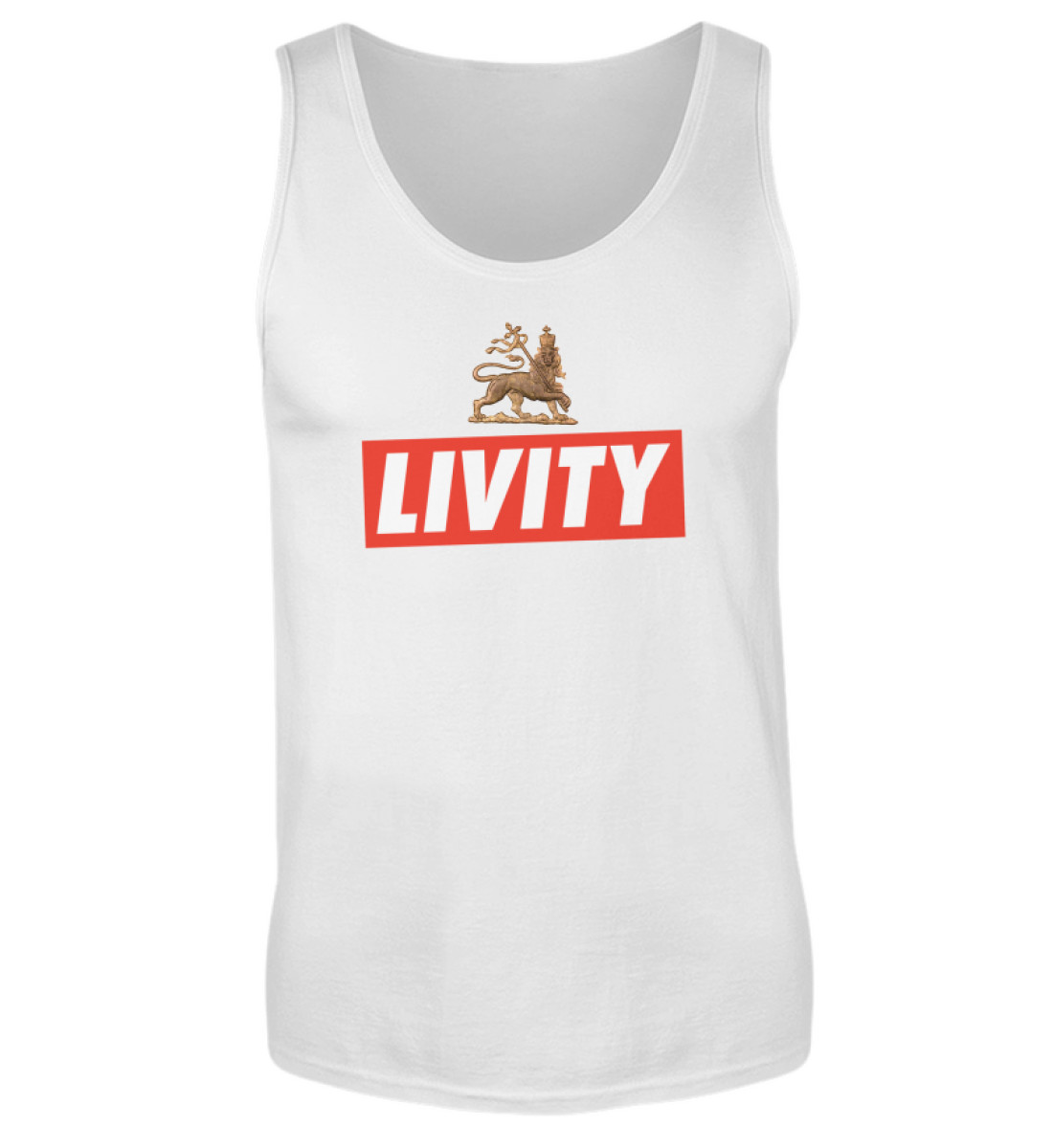 Rasta Lion Livity Rastafari Reggae Tanktop Rasta Lion Livity Rastafari Reggae Summer Tanktop - Herren Tanktop-3