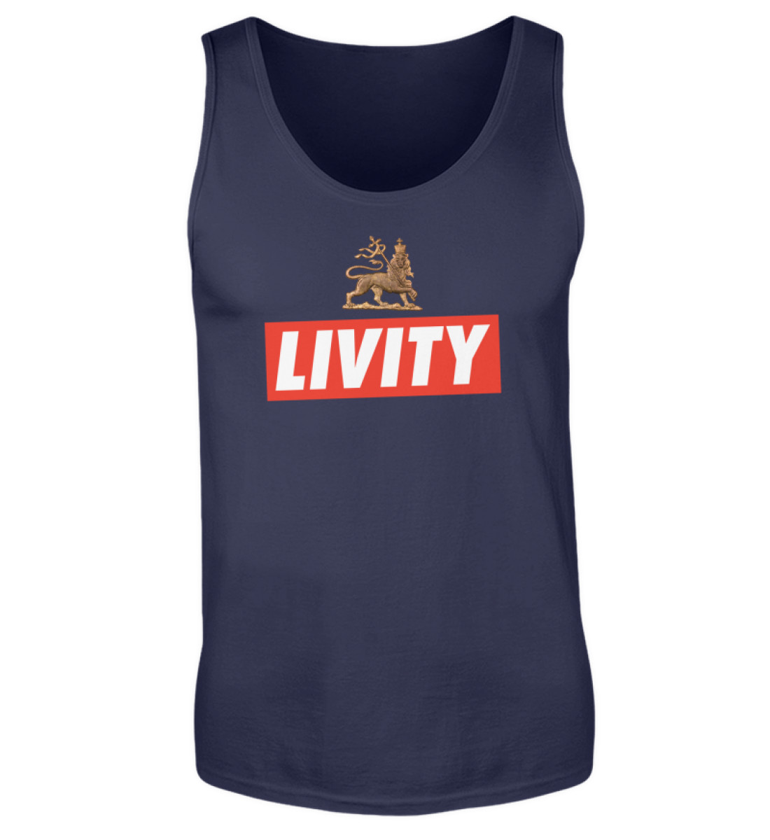 Rasta Lion Livity Rastafari Reggae Summer Tanktop - Herren Tanktop-198