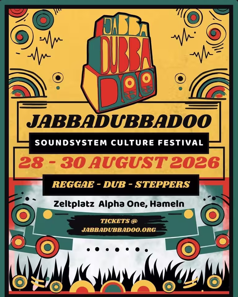Jabbadubbadoo Soundsystem Culture Festival 2026