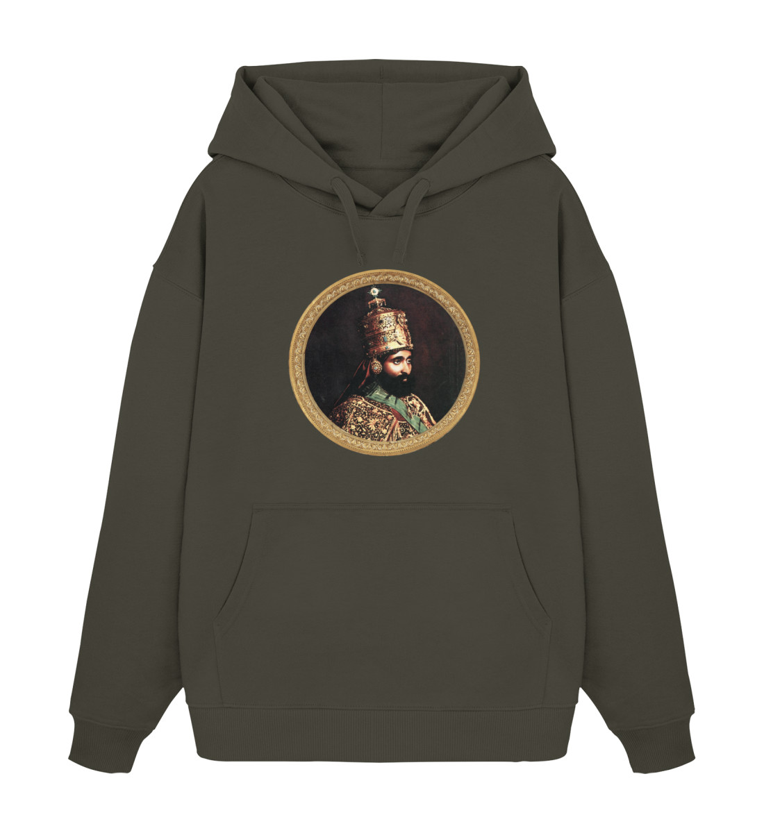 Jah Rastafari Rasta Hoodie - Unisex Oversized Organic Hoodie 2.0-7072