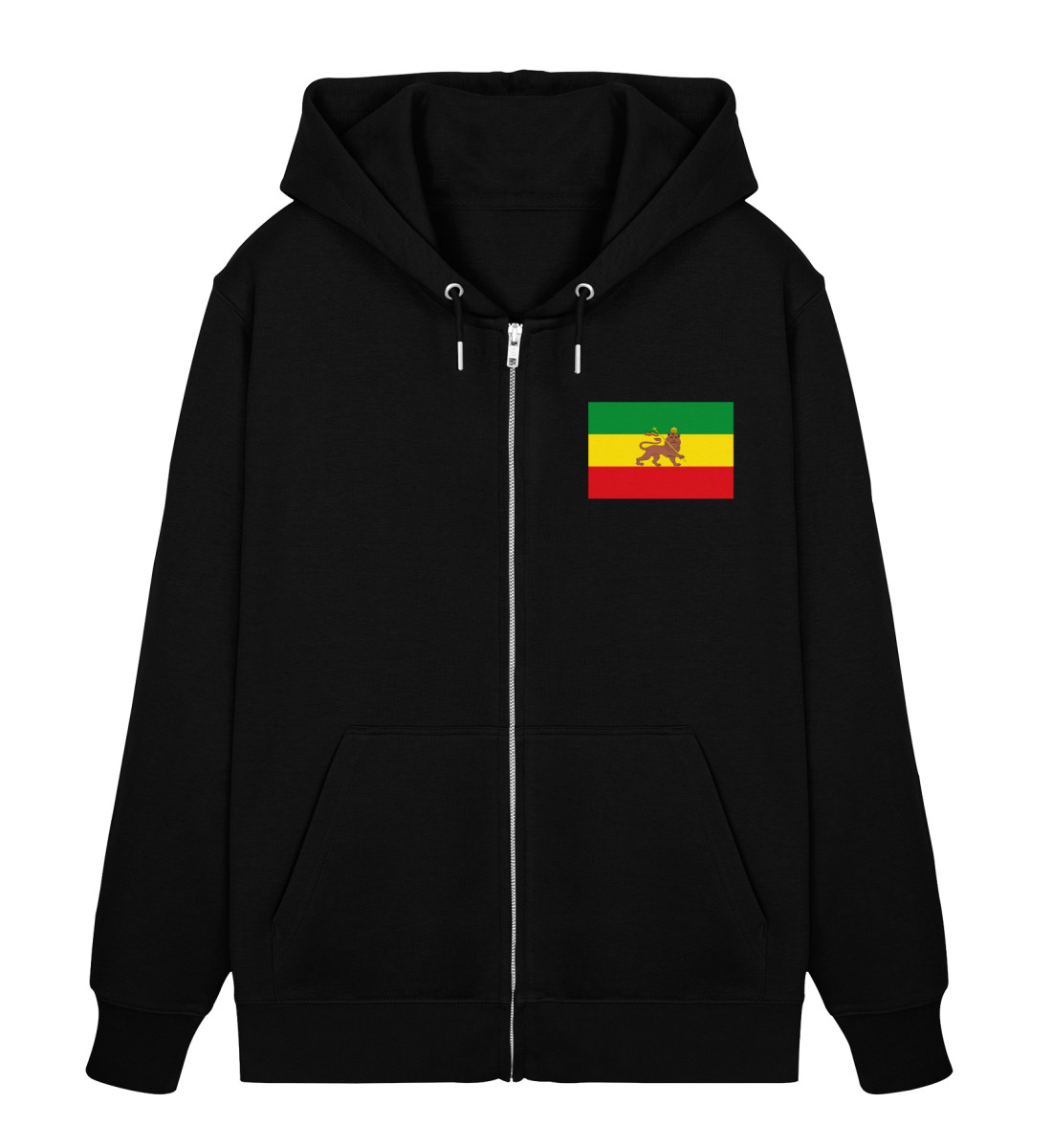 Rasta Flag - Unisex Organic Zipper 2.0 ST/ST-16