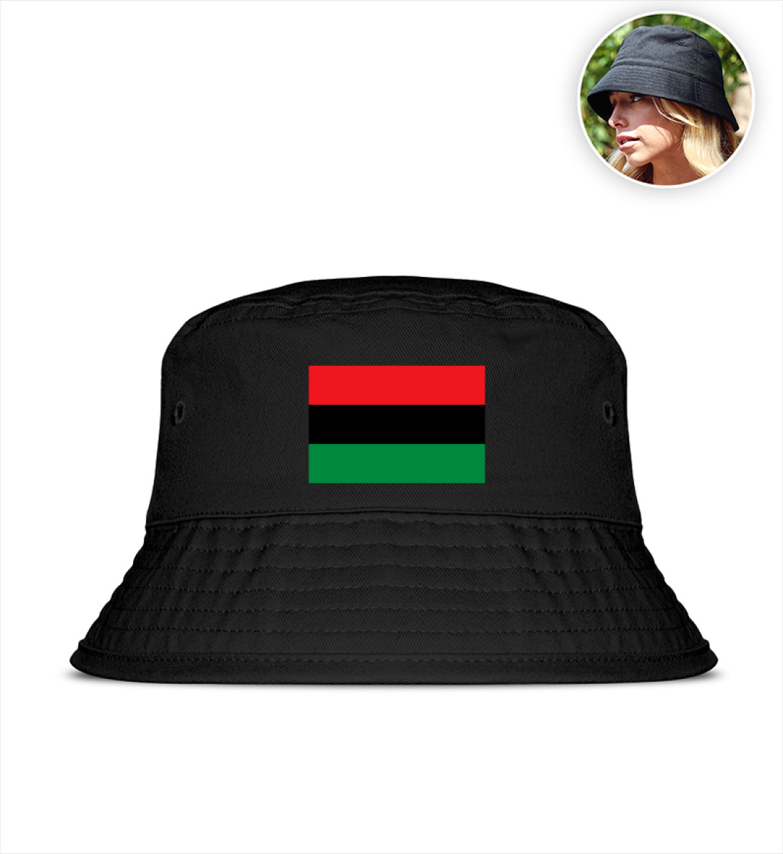 UNIA Africa - Organic Bucket Hat mit Stick-16