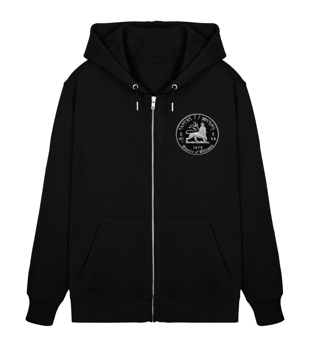 Lion of Judah Rasta Zipper - Unisex Organic Zipper 2.0 ST/ST-16