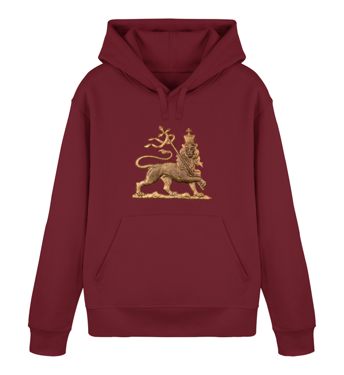 Lion of Judah Roots Hoodie - Unisex Organic Hoodie 2.0 ST/ST-6974